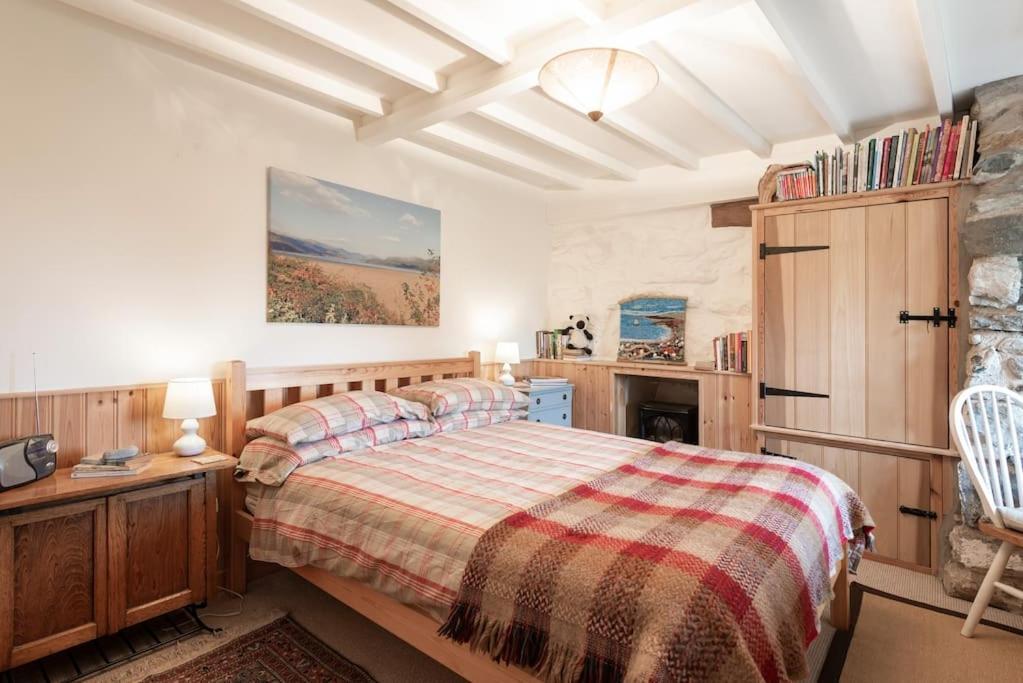 Traditional Stone Cottage With Sea Views In Snowdonia National Park Brynkir Ngoại thất bức ảnh